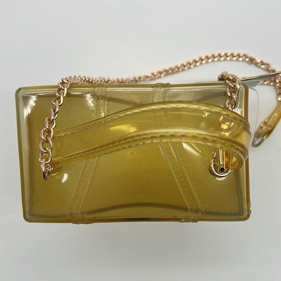 NWT Jelly Box Purse - Yellow - Picture 8 of 13